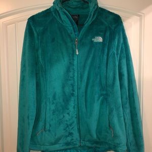 Fuzzy North Face Jacket